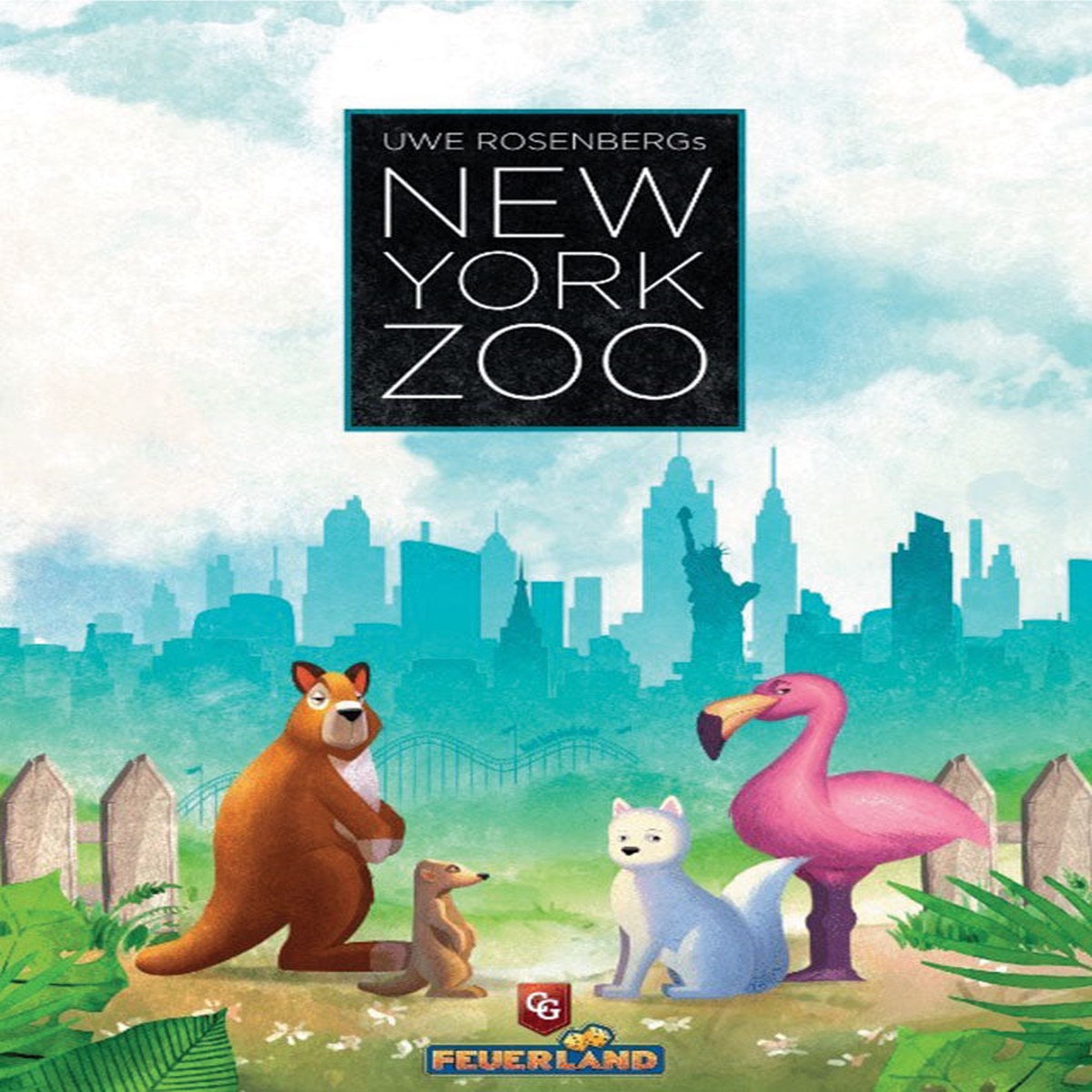 New Arrival New York Zoo Board Game