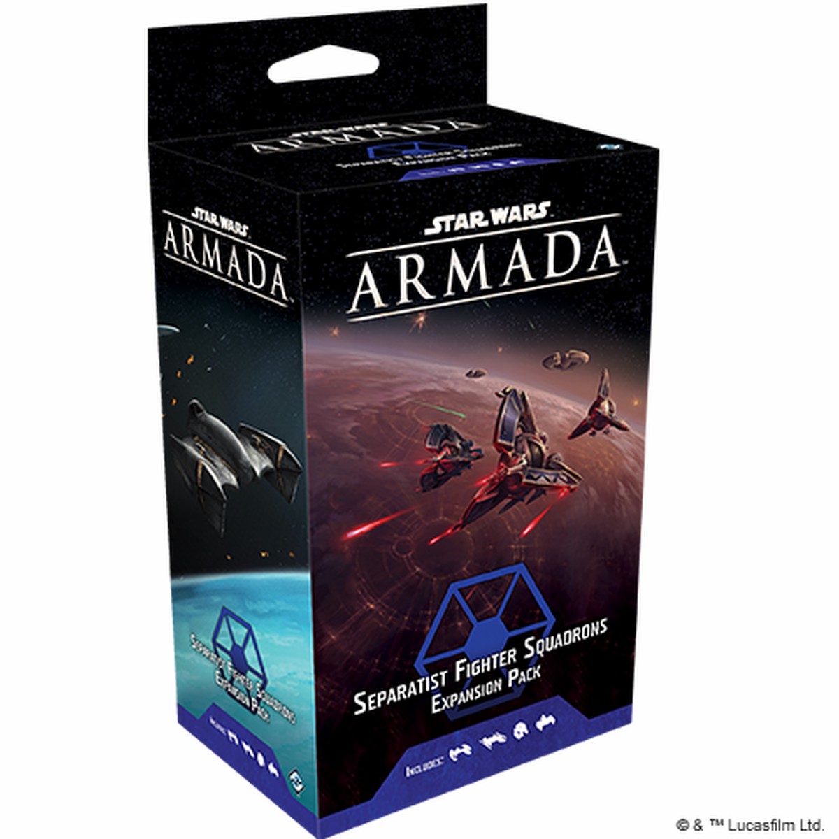 Star Wars Armada: Separatist Fighter Squadrons