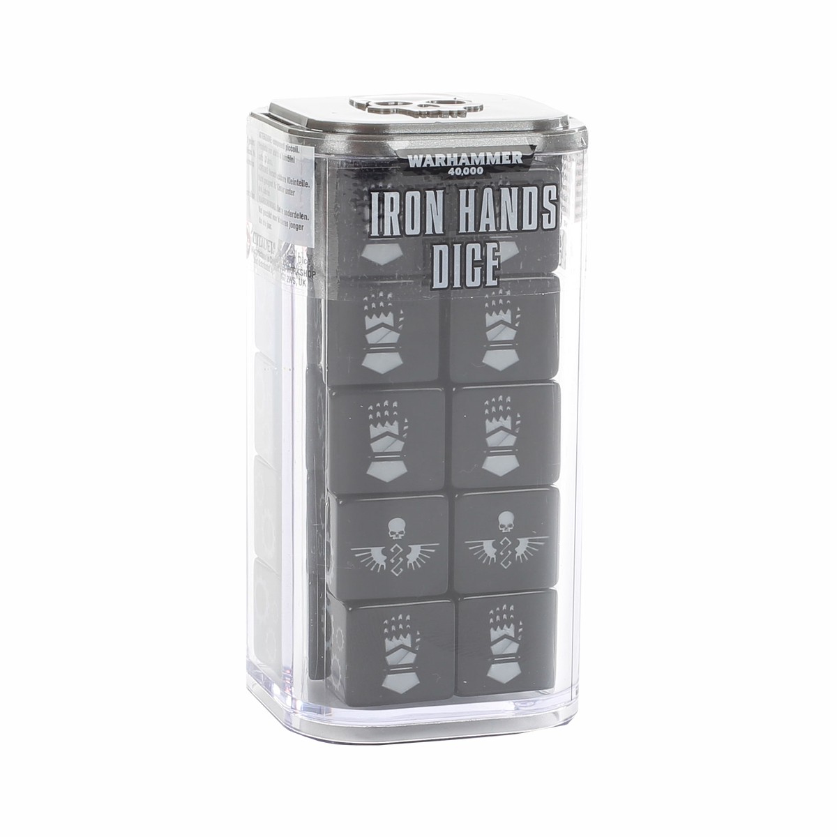 Warhammer 40,000: Iron Hands Dice Set