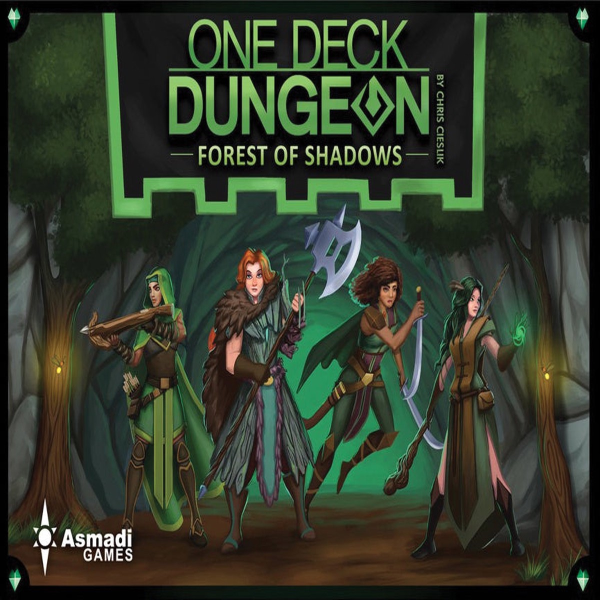Hot Sale One Deck Dungeon: Forest of Shadows