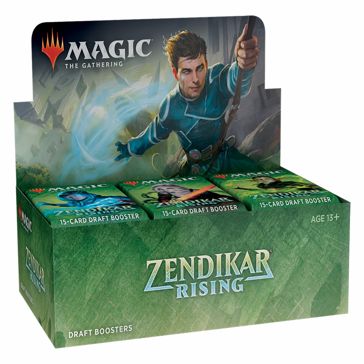 Magic the Gathering CCG: Zendikar Rising Draft Booster Box