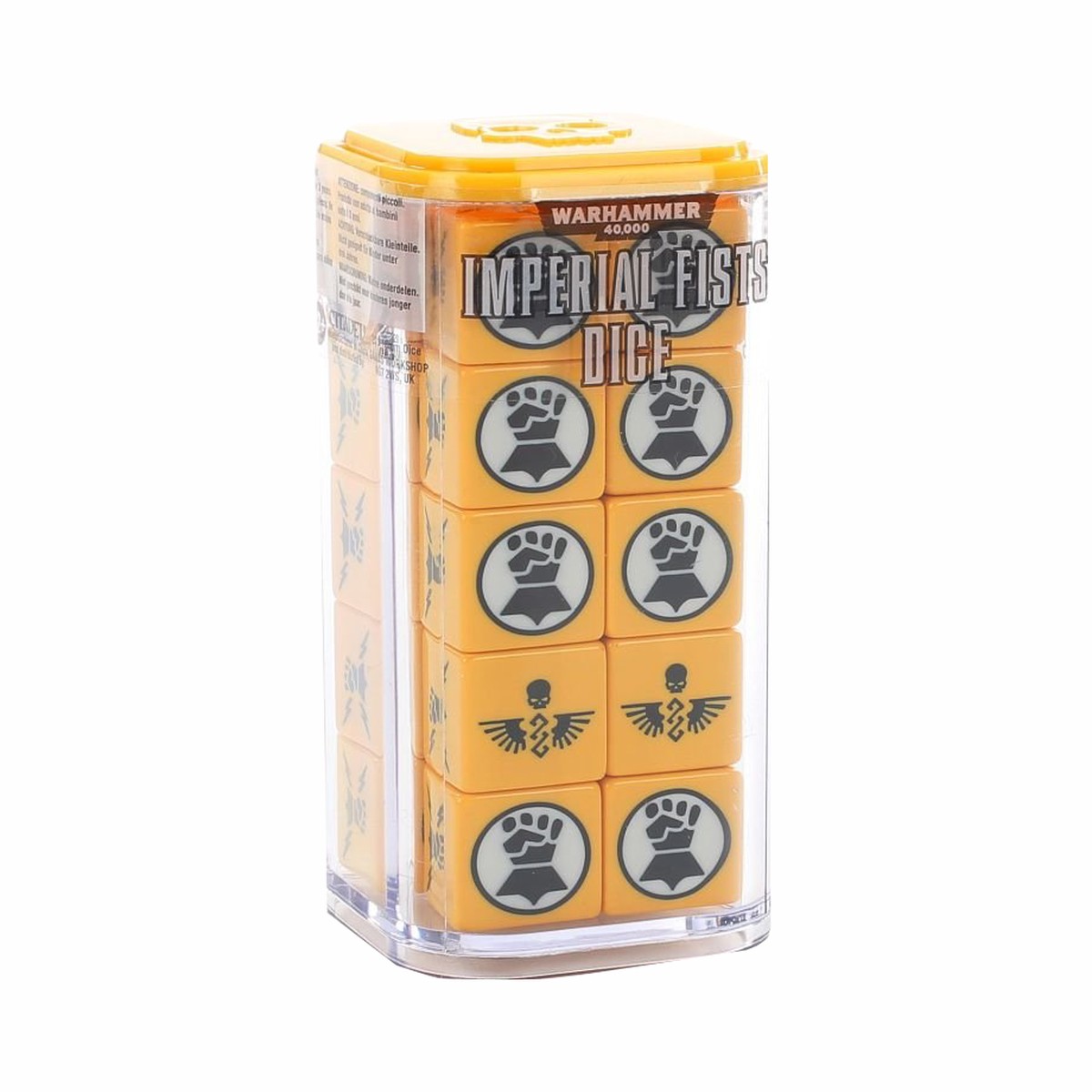 Warhammer 40,000: Imperial Fists Dice Set