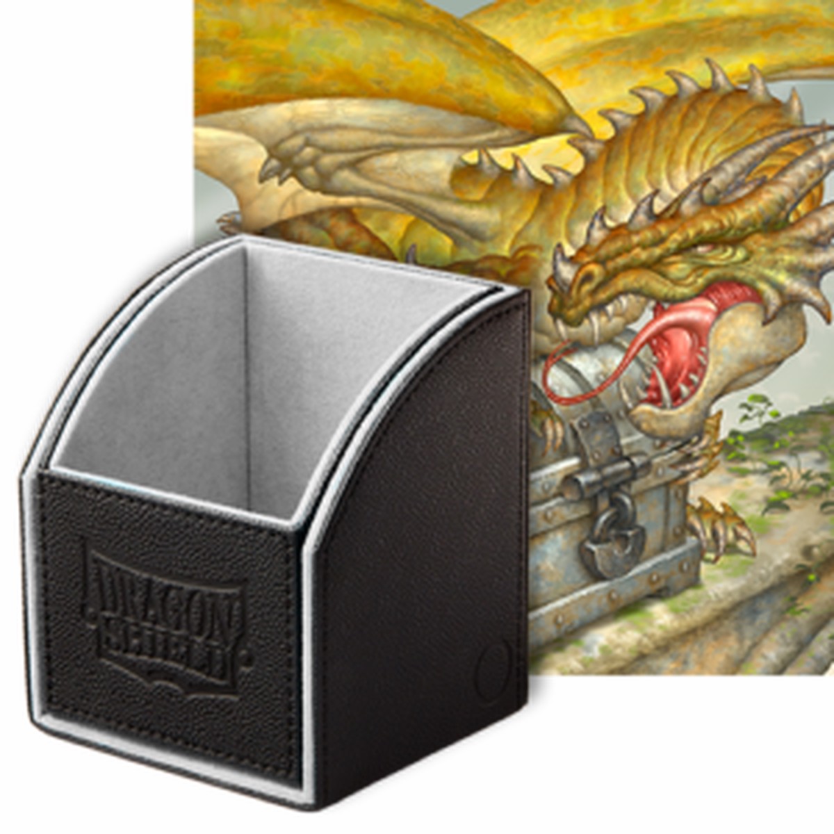 Dragon Shield: Nest Box 100 Black/Light Grey