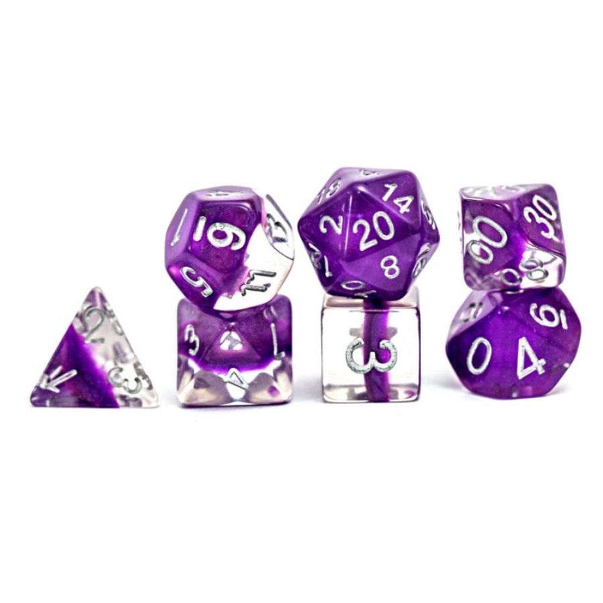 Gate Keeper Dice: Violet Neutron Dice 7 Die Set