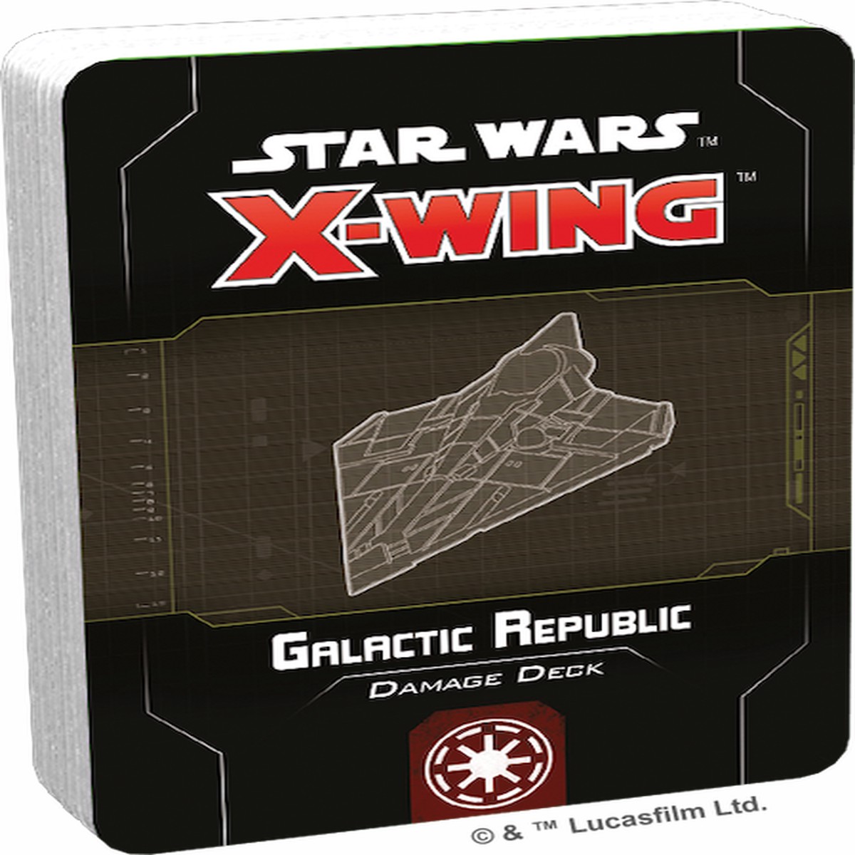 Star Wars: X-Wing 2nd Edition - Galactic Republic Damage Deck