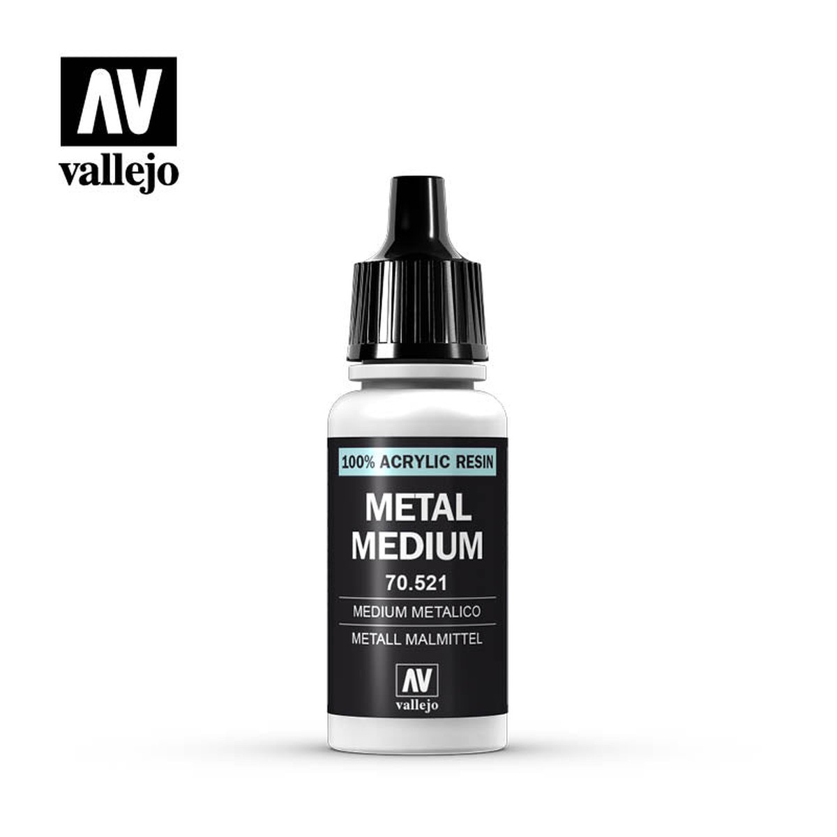 Vallejo Auxillaries: Metallic Medium (17ml)
