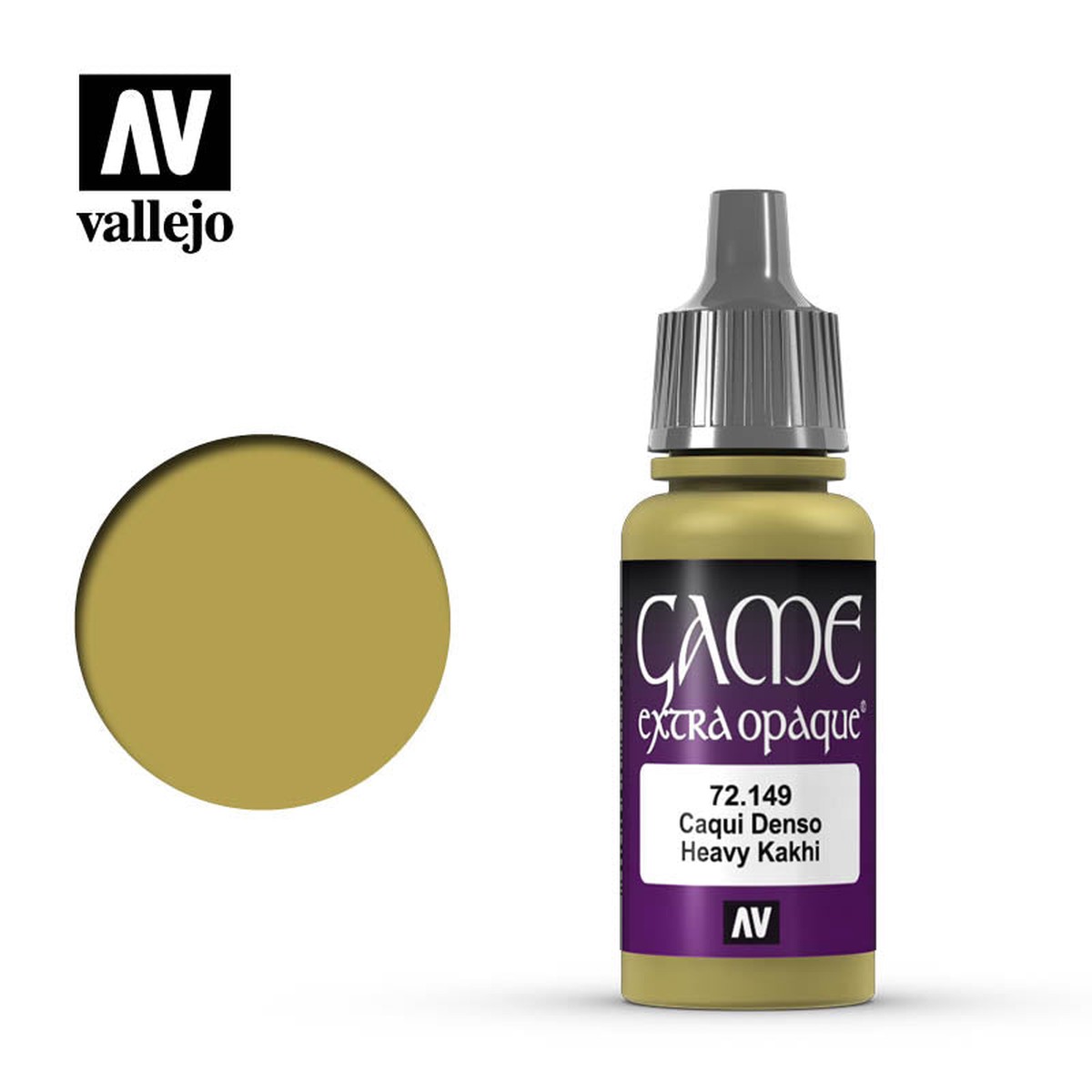 Vallejo Game Extra Opaque: Heavy Khaki (17ml)