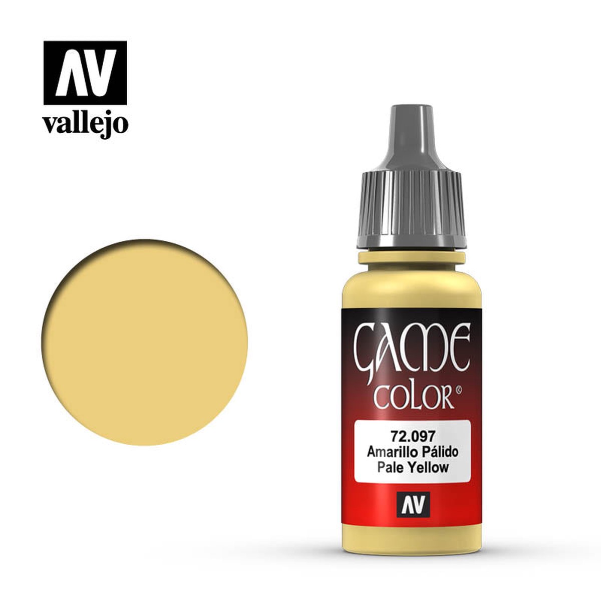 Vallejo Game Color: Pale Yellow (17ml)