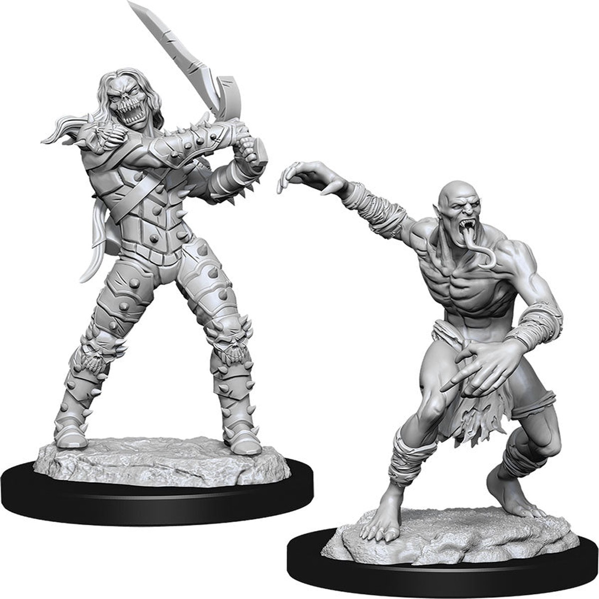 D&D Nolzur`s Marvelous Unpainted Miniatures: W11 Wight & Ghast