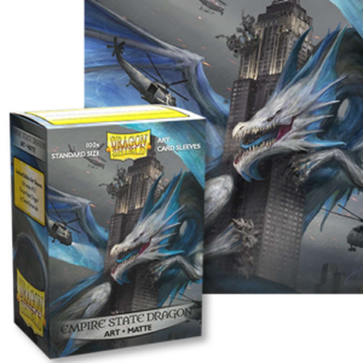 Dragon Shields: (100) Matte Art - Empire State Dragon