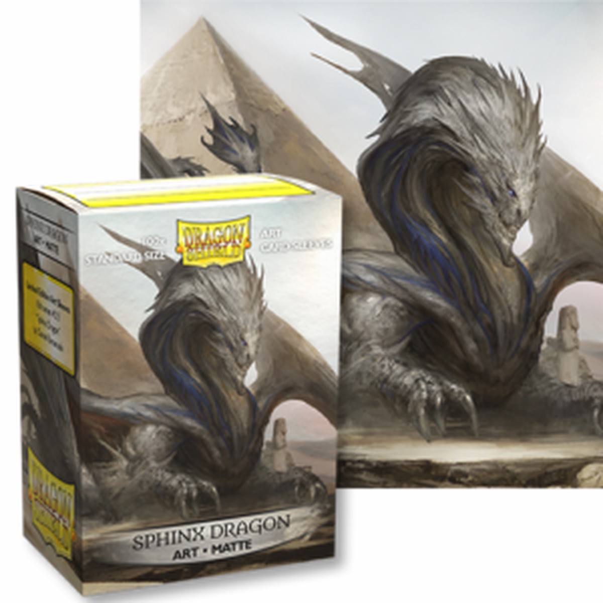 Dragon Shields: (100) Matte Art - Sphinx Dragon