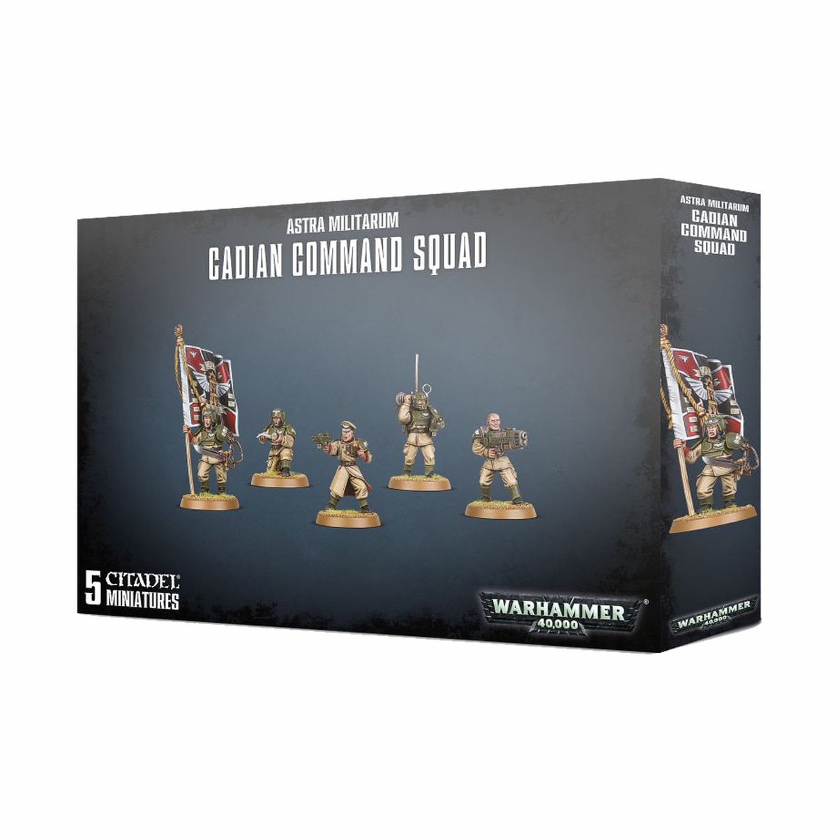 Warhammer 40,000: Astra Militarum - Cadian Command Squad