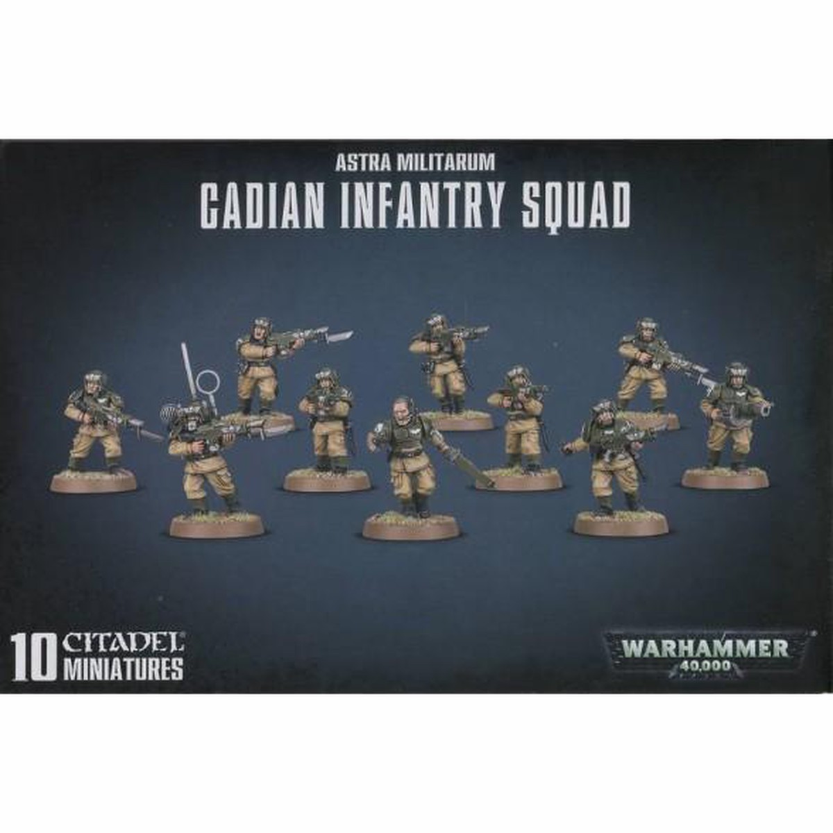 Warhammer 40,000: Astra Militarum Cadian Infantry Squad