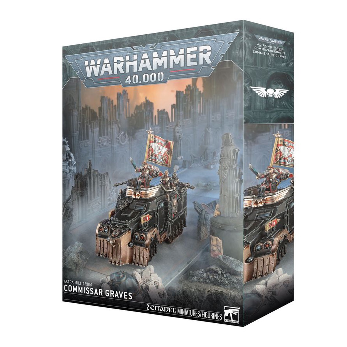 Warhammer 40k- Astra Militarum: Commissar Graves