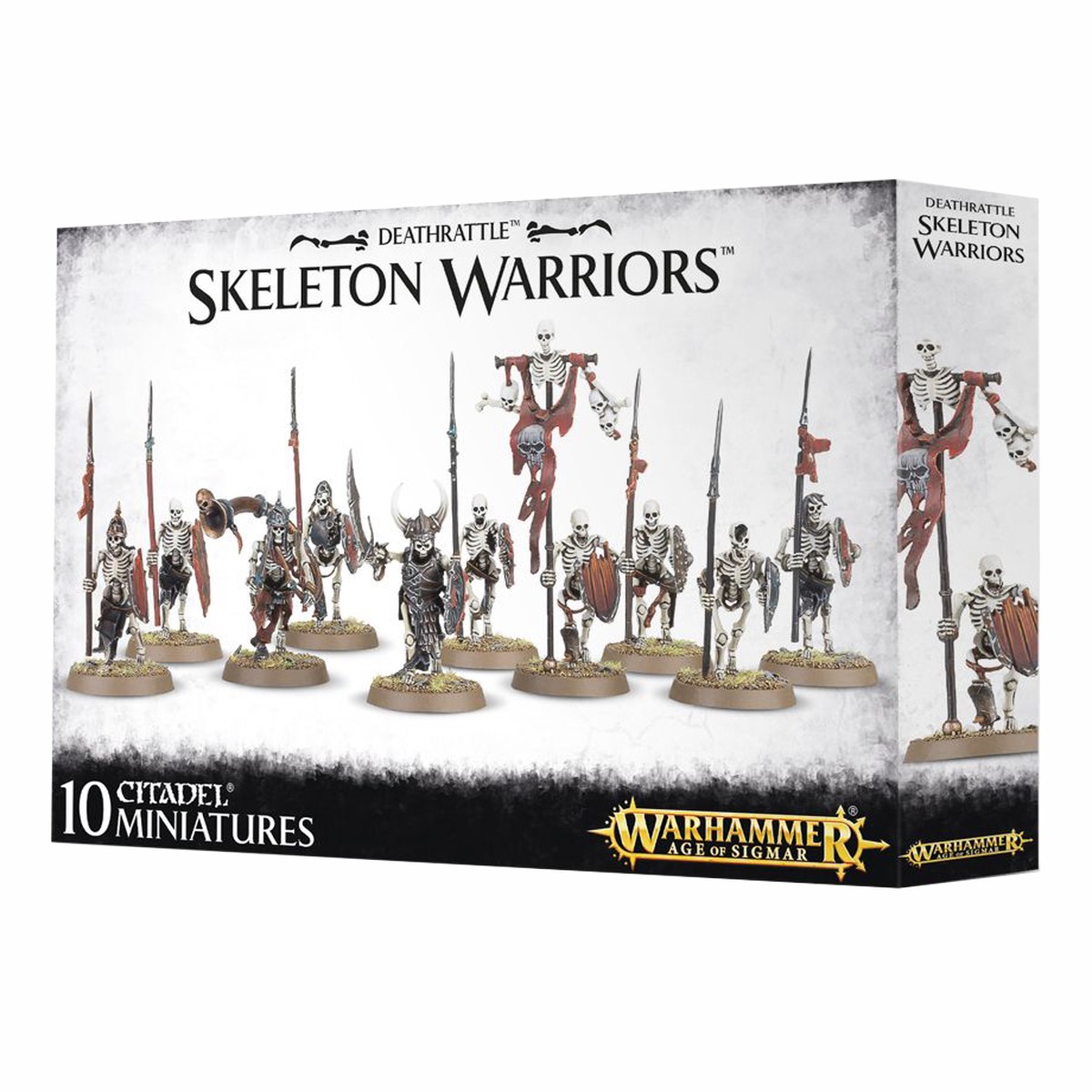 Warhammer Age of Sigmar: Deathrattle Skeleton Warriors