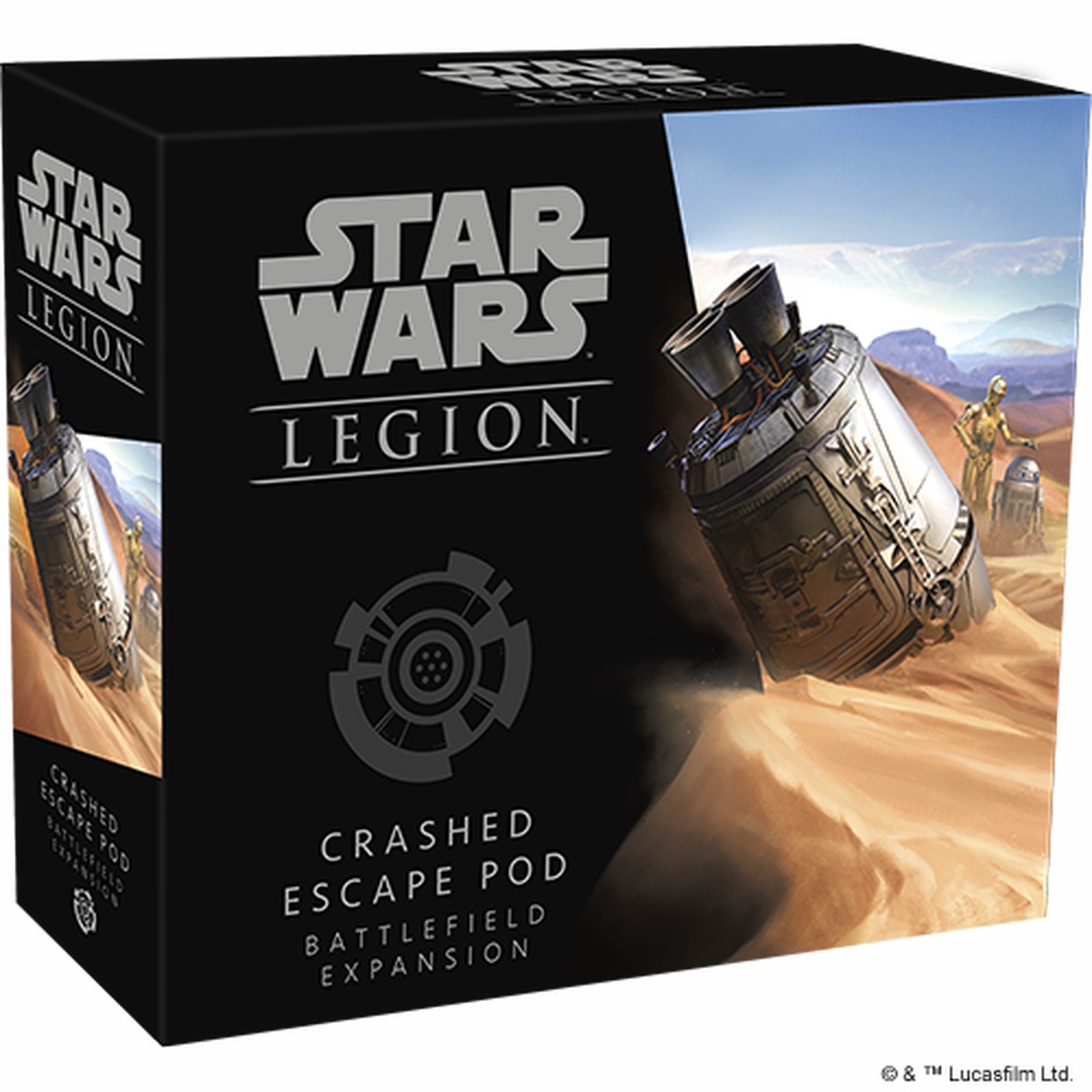 New Arrival Star Wars: Legion - Crashed Escape Pod Battlefield Expansion
