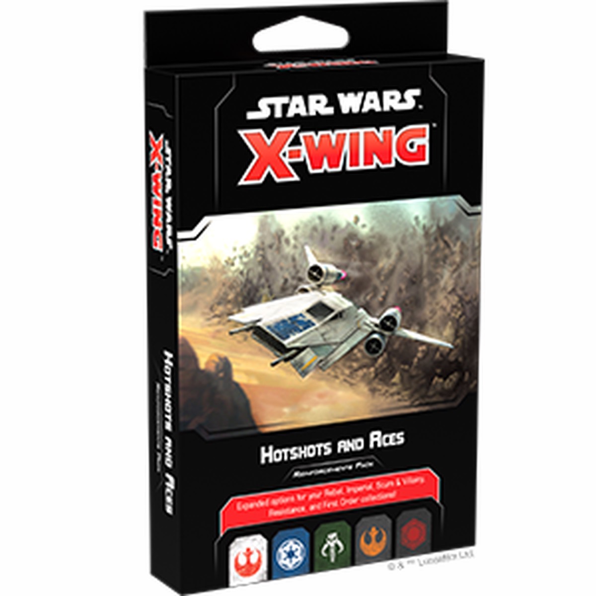 Star Wars: X-Wing 2nd Edition - Hot Shots and Aces Reinforcements Pack