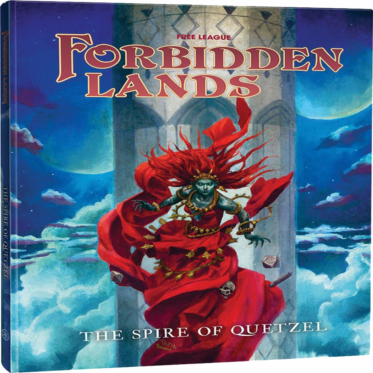 Forbidden Lands RPG: Quetzels Spire Scenario Compendium