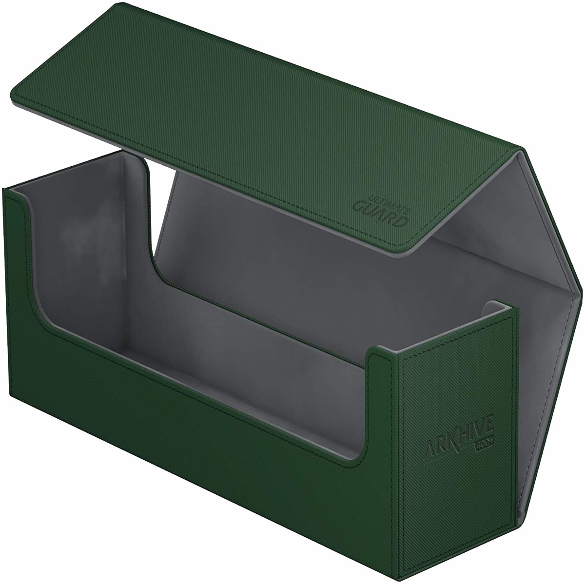 Ultimate Guard Deck Case: Arkhive 400+ Standard Size XenoSkin Green