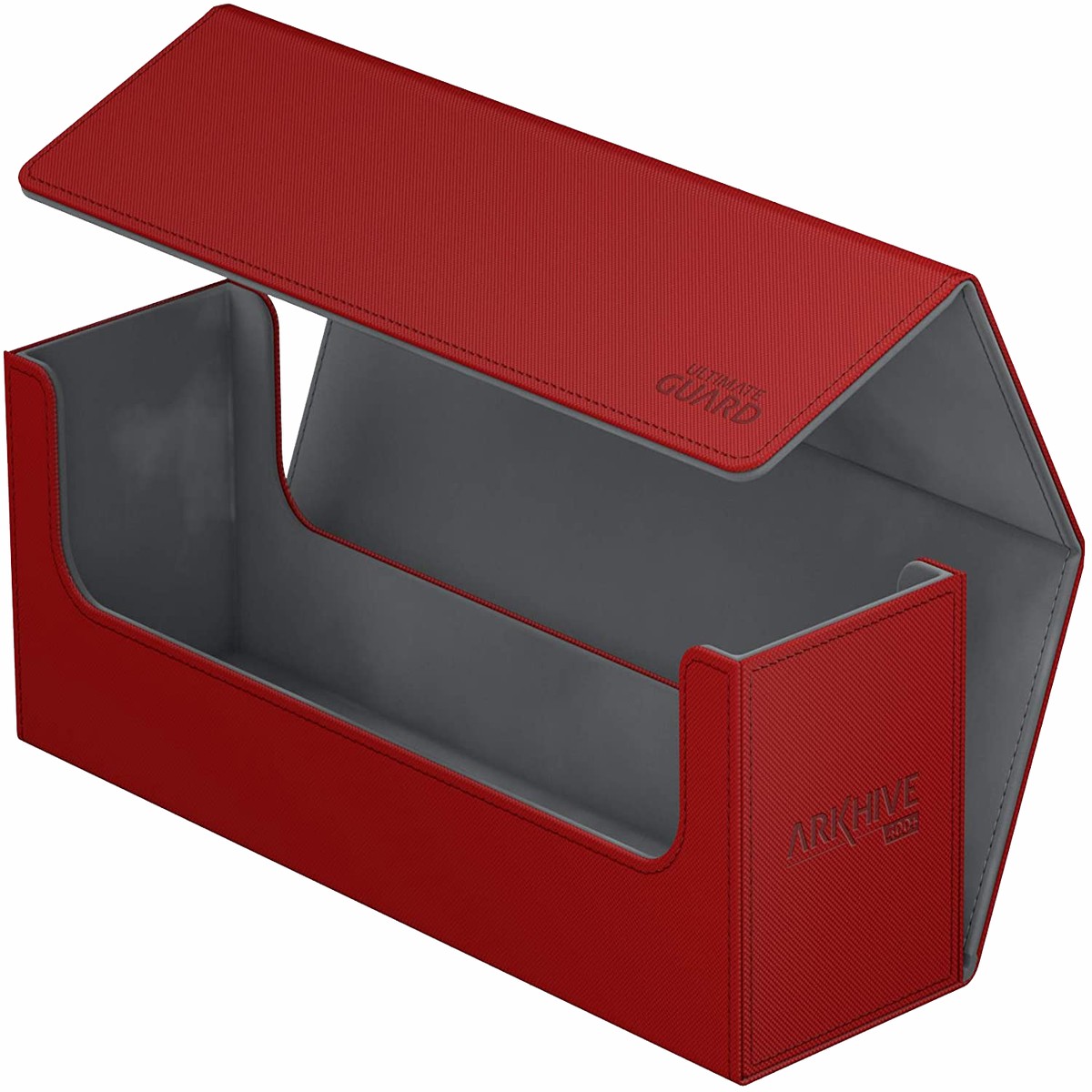 Ultimate Guard Deck Case: Arkhive 400+ Standard Size XenoSkin Red