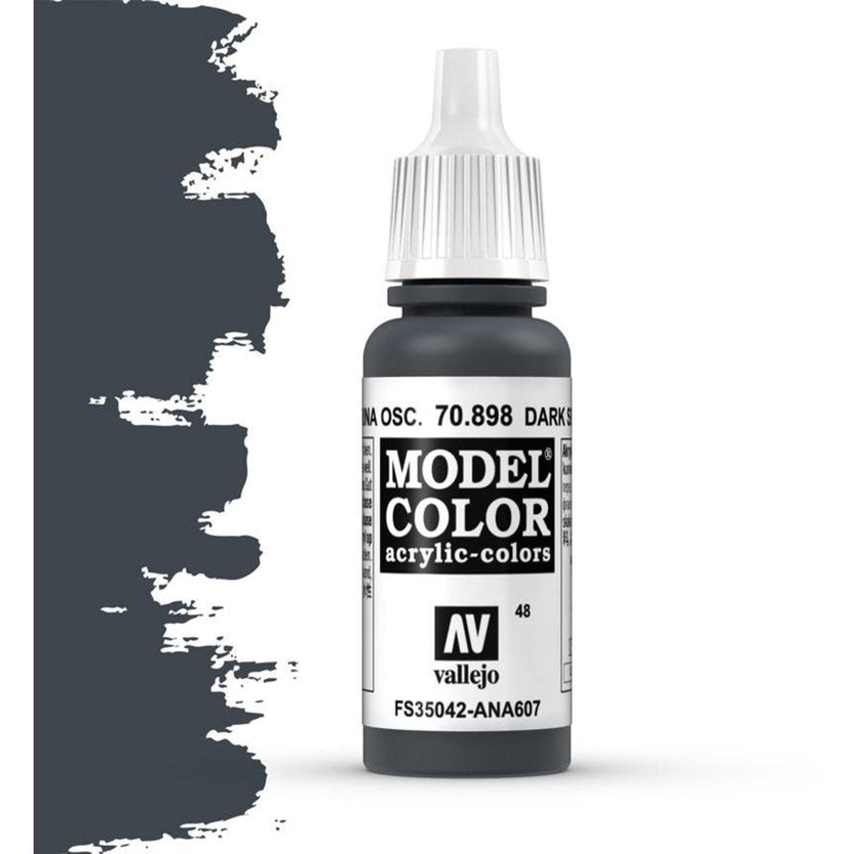 Vallejo Model Color: Dark Sea Blue (17ml)