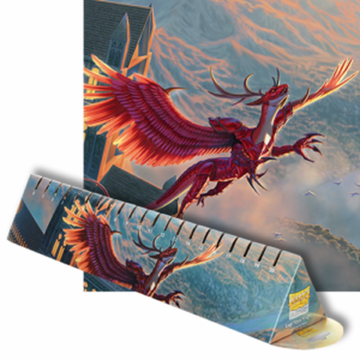 Dragon Shield: Playmat - Crimson Logi