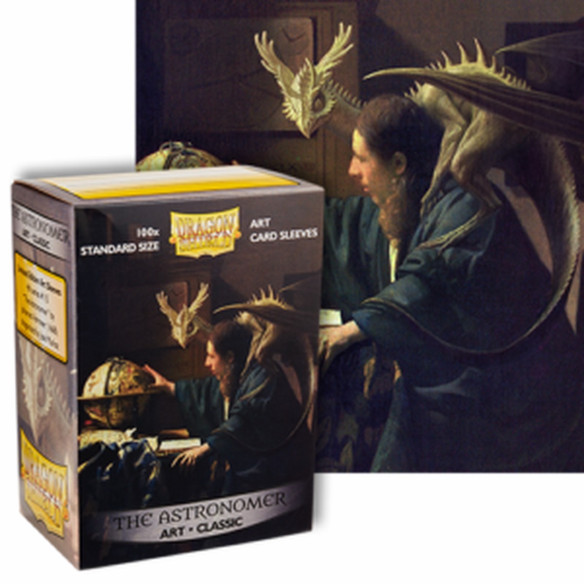 Dragon Shields: (100) Art Sleeves Classic The Astronomer