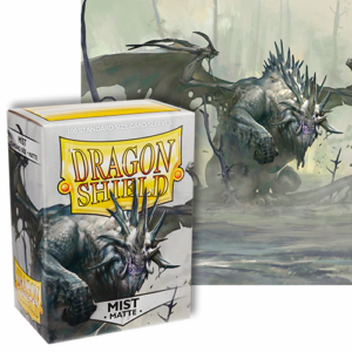 Dragon Shields: (100) Matte Mist