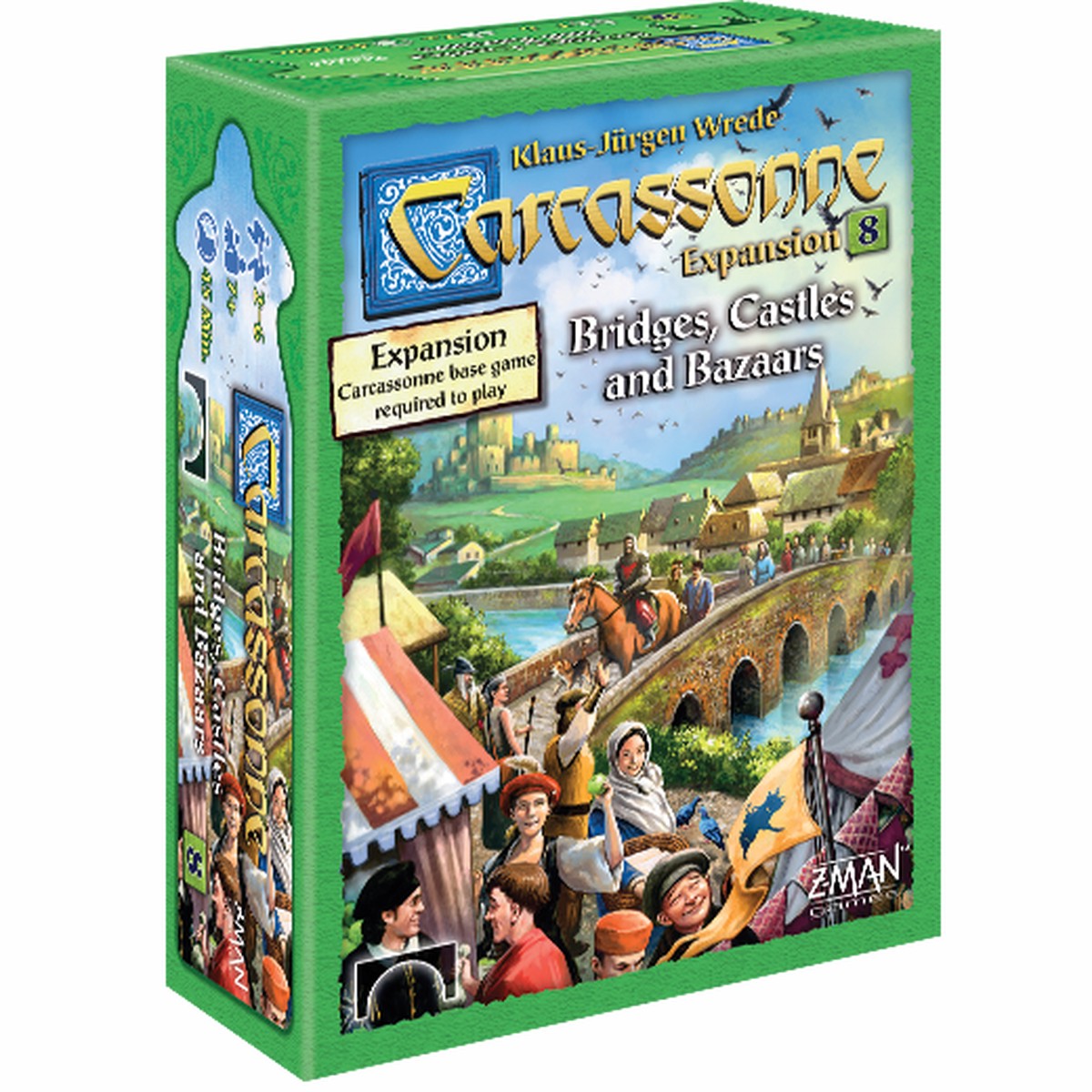 Carcassonne: Expansion 8 - Bridges Castles Bazaars