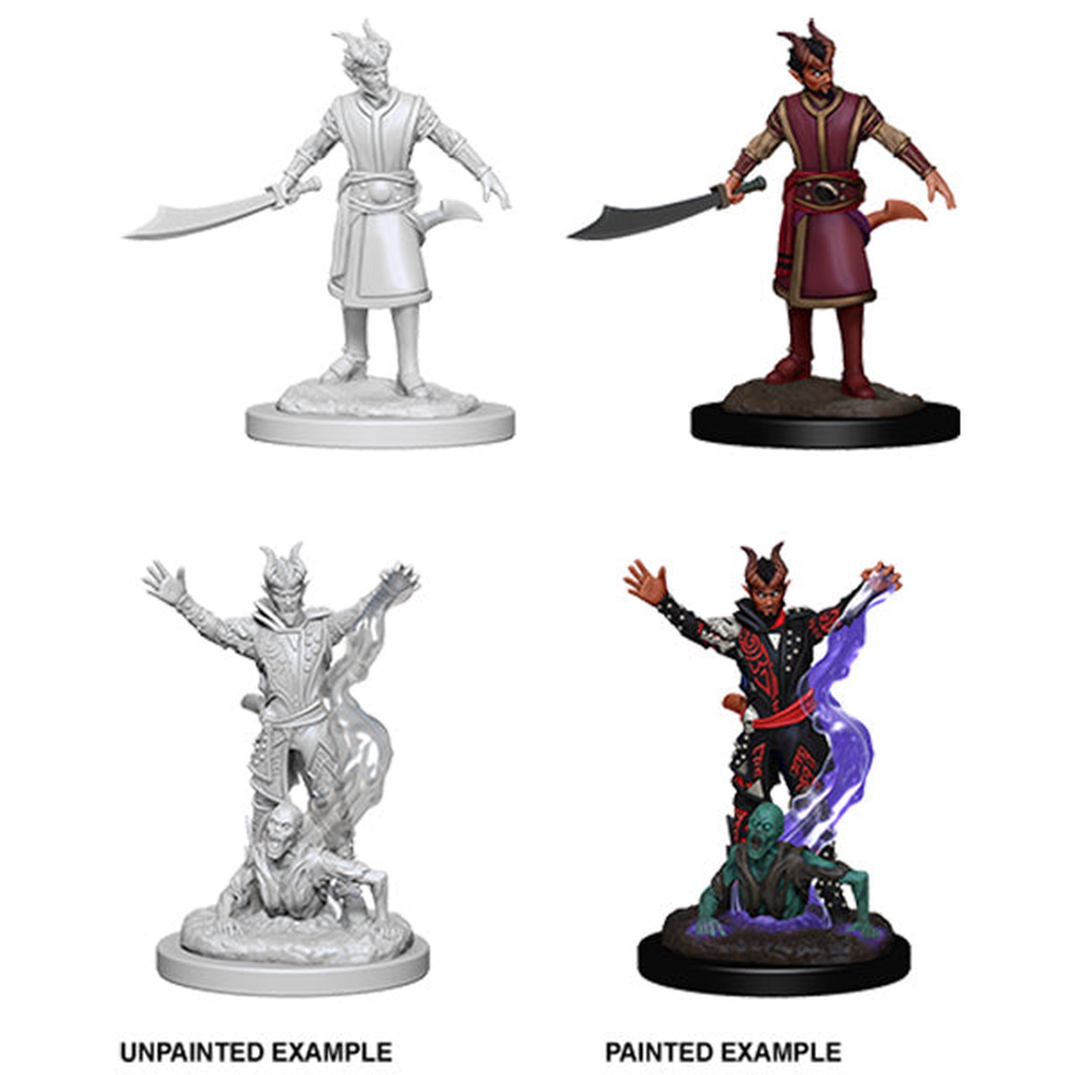 Dungeons & Dragons Nolzur`s Marvelous Unpainted Miniatures: W6 Male Tiefling Warlock