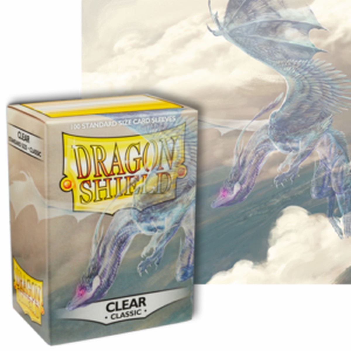 Dragon Shields: (100) Clear Classic