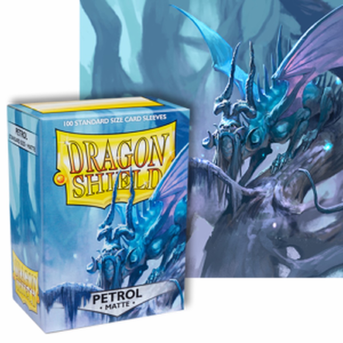 Dragon Shields: (100) Matte Petrol