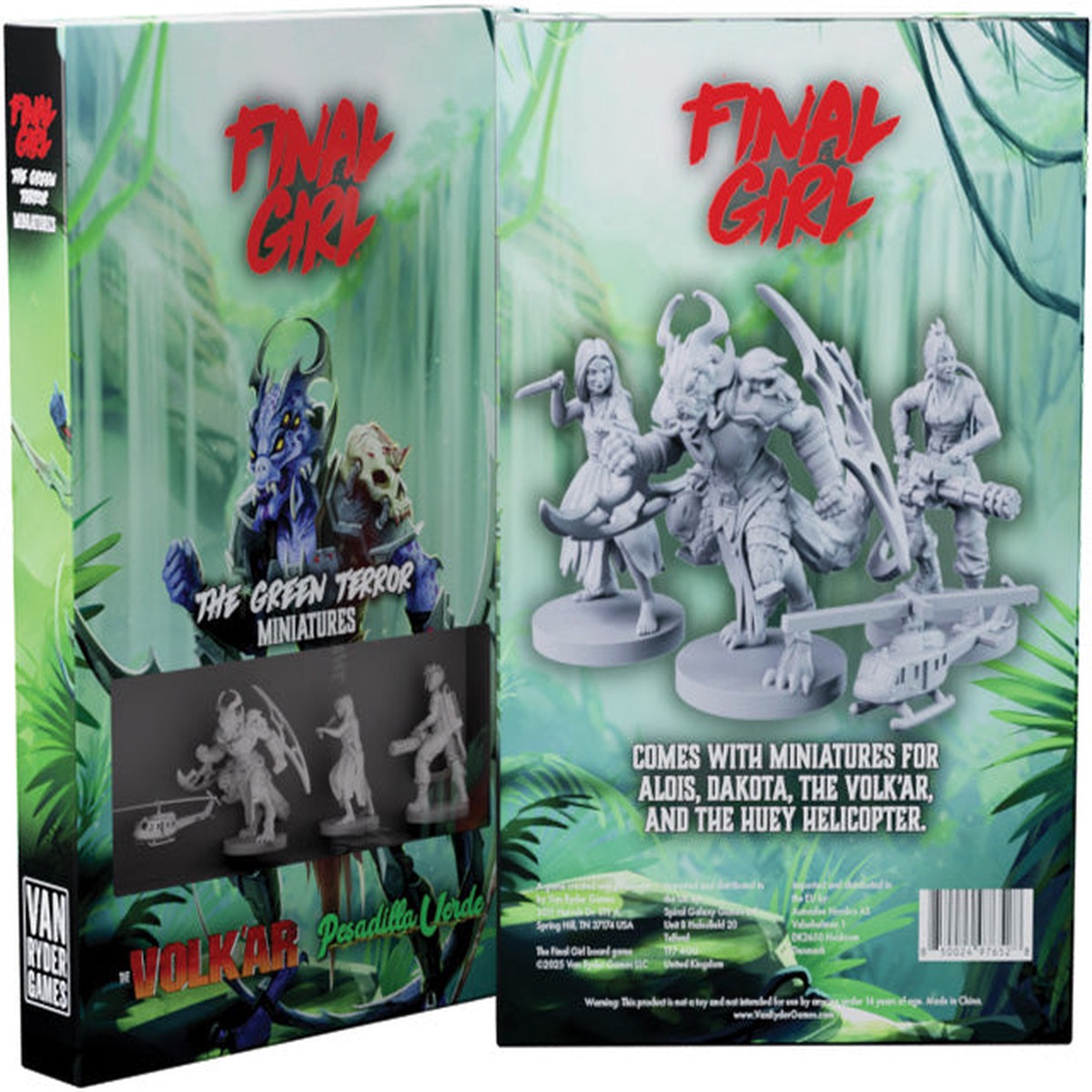 Final Girl The Green Terror Miniatures