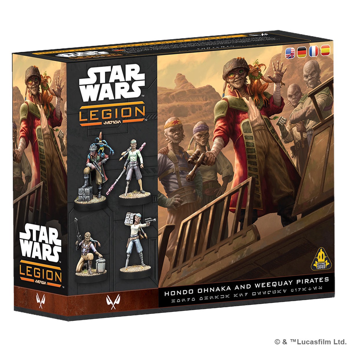 Hot Sale Star Wars: Legion Hondo Ohnaka & Weequay Pirates
