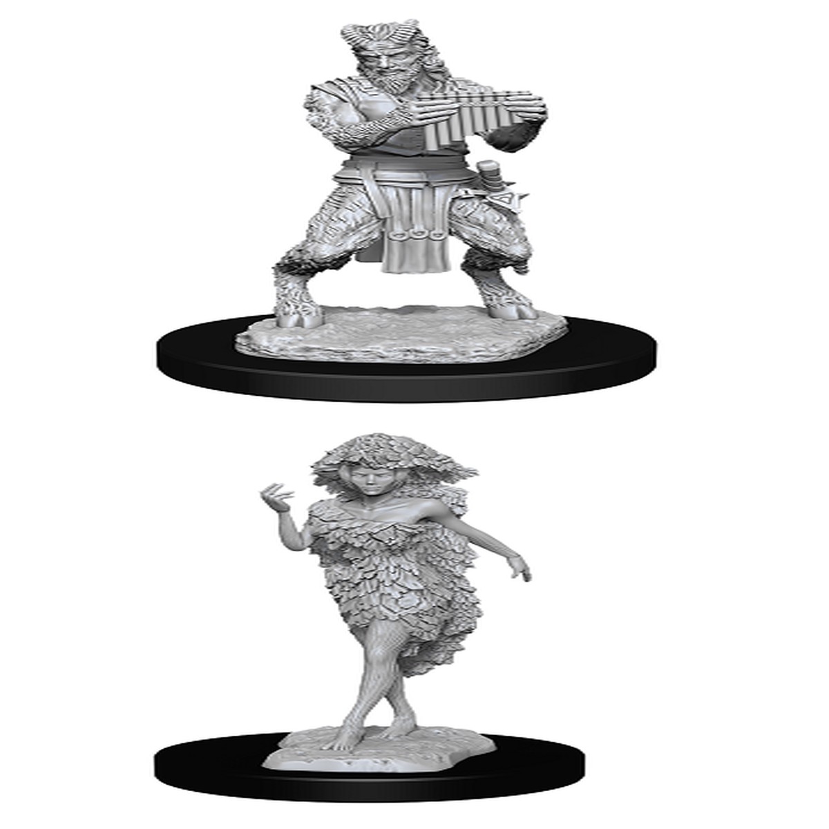 D&D: Nolzur`s Marvelous Unpainted Miniatures - W11 Satyr and Dryad