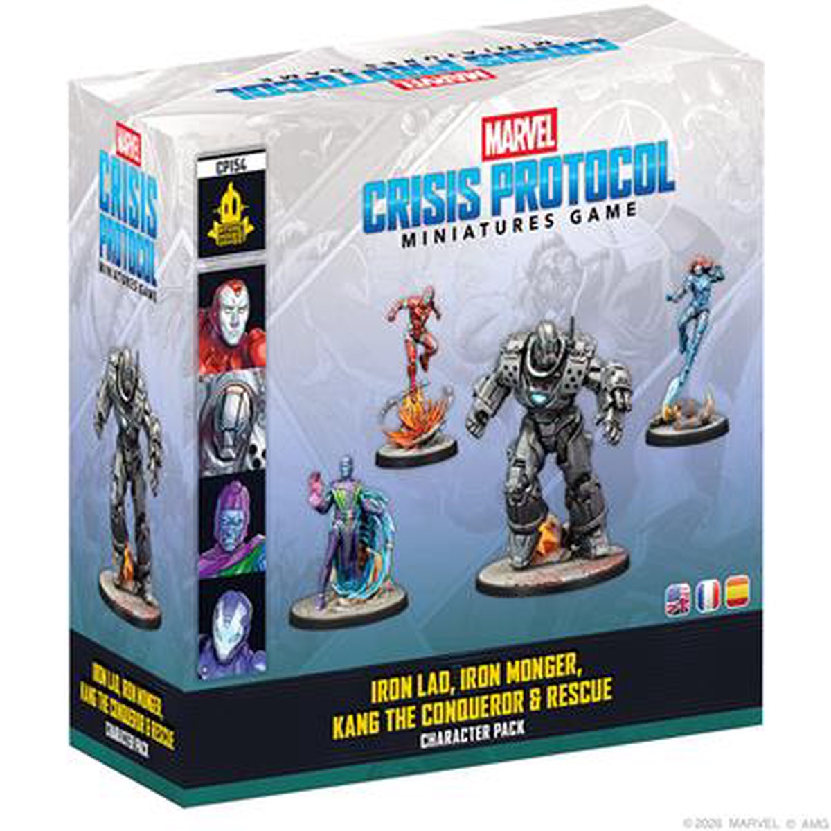 Hot Sale Marvel: Crisis Protocol Iron Lad, Iron Monger, Kang the Conqueror & Rescue