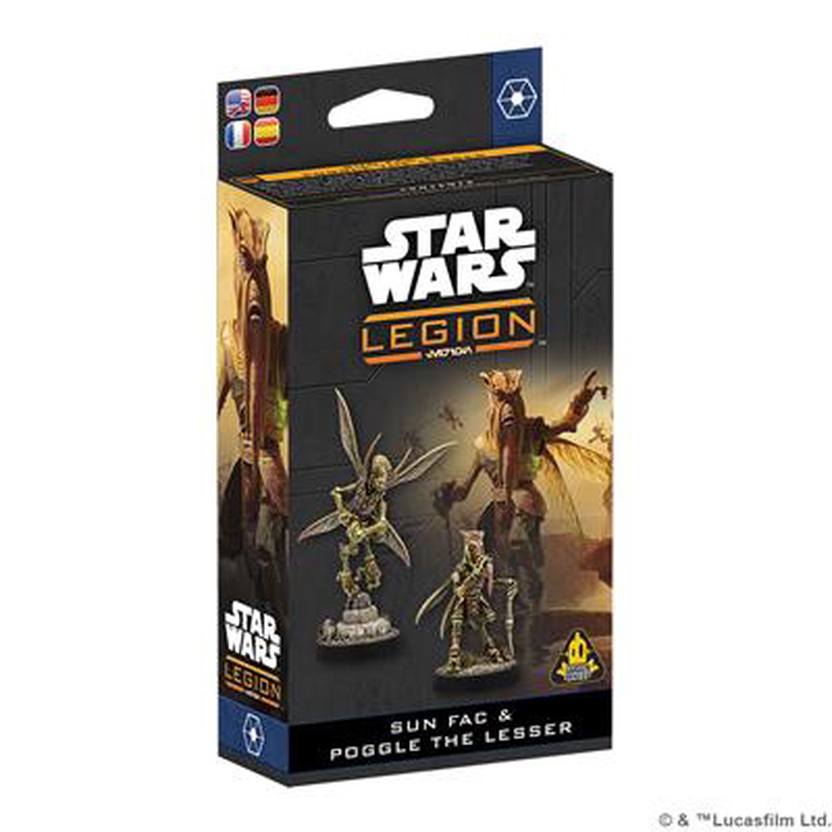 Hot Sale Star Wars: Legion Poggle the Lesser & Sun Fac