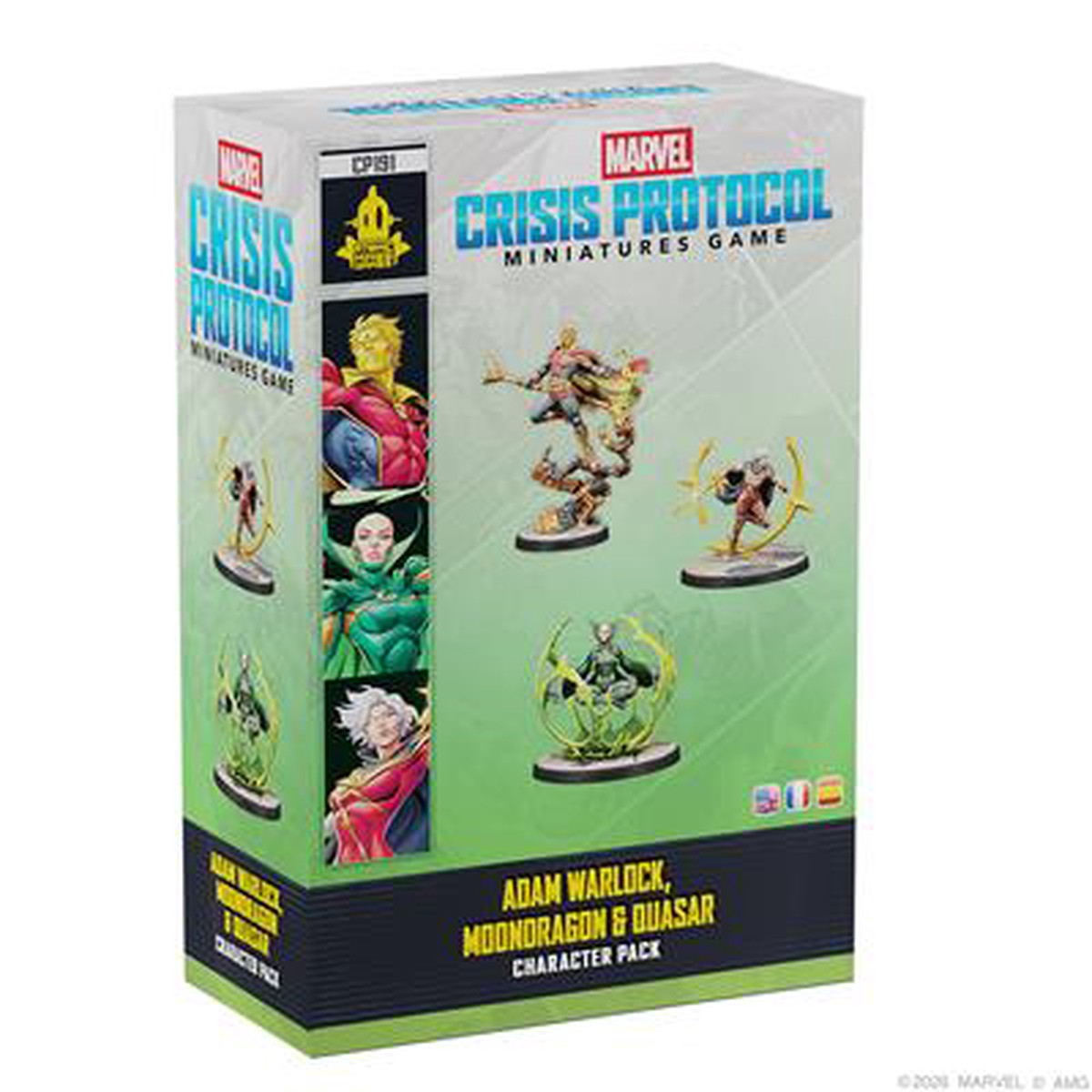 Hot Sale Marvel: Crisis Protocol Adam Warlock, Moondragon & Quasar