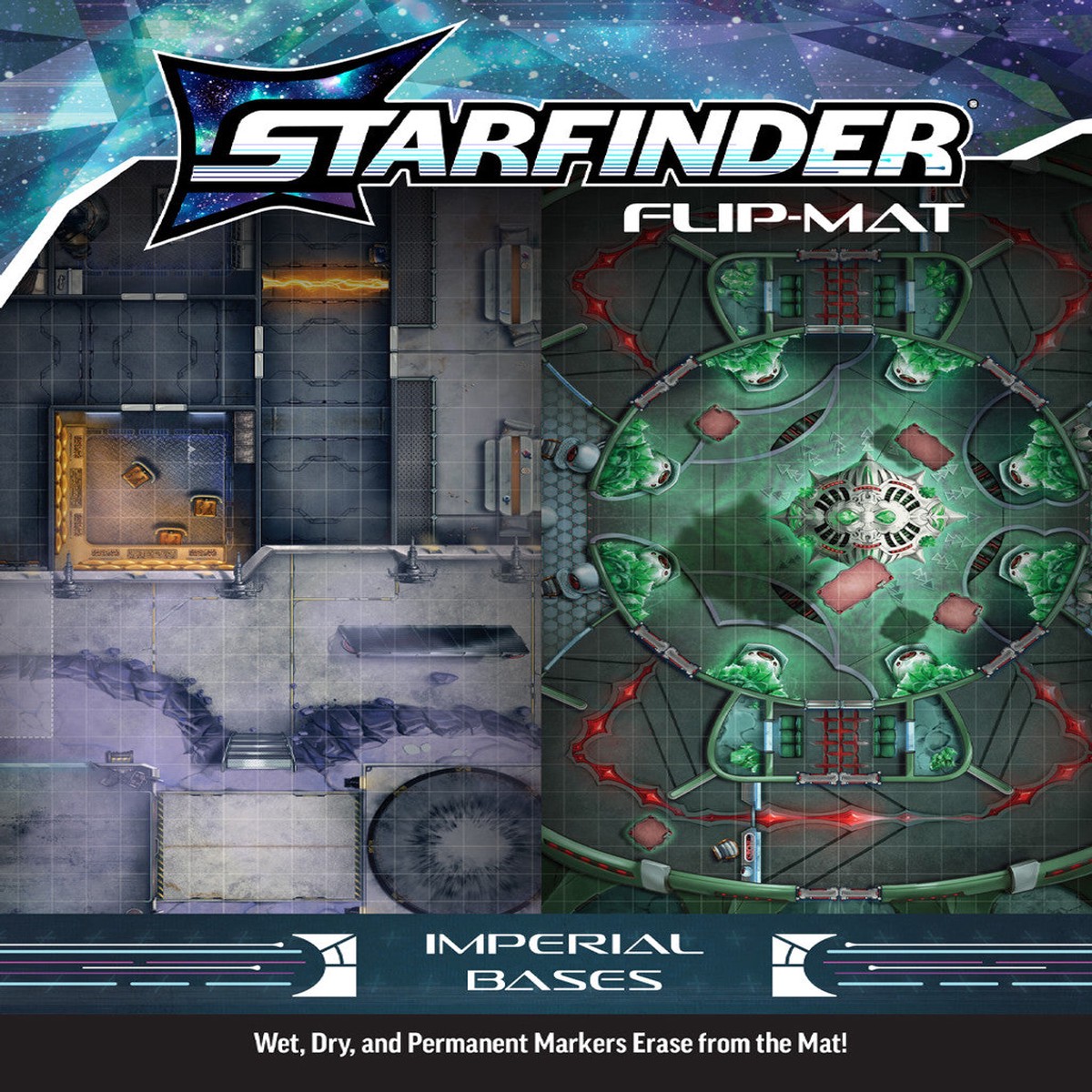 Hot Sale Starfinder Flip-Mat: Imperial Bases