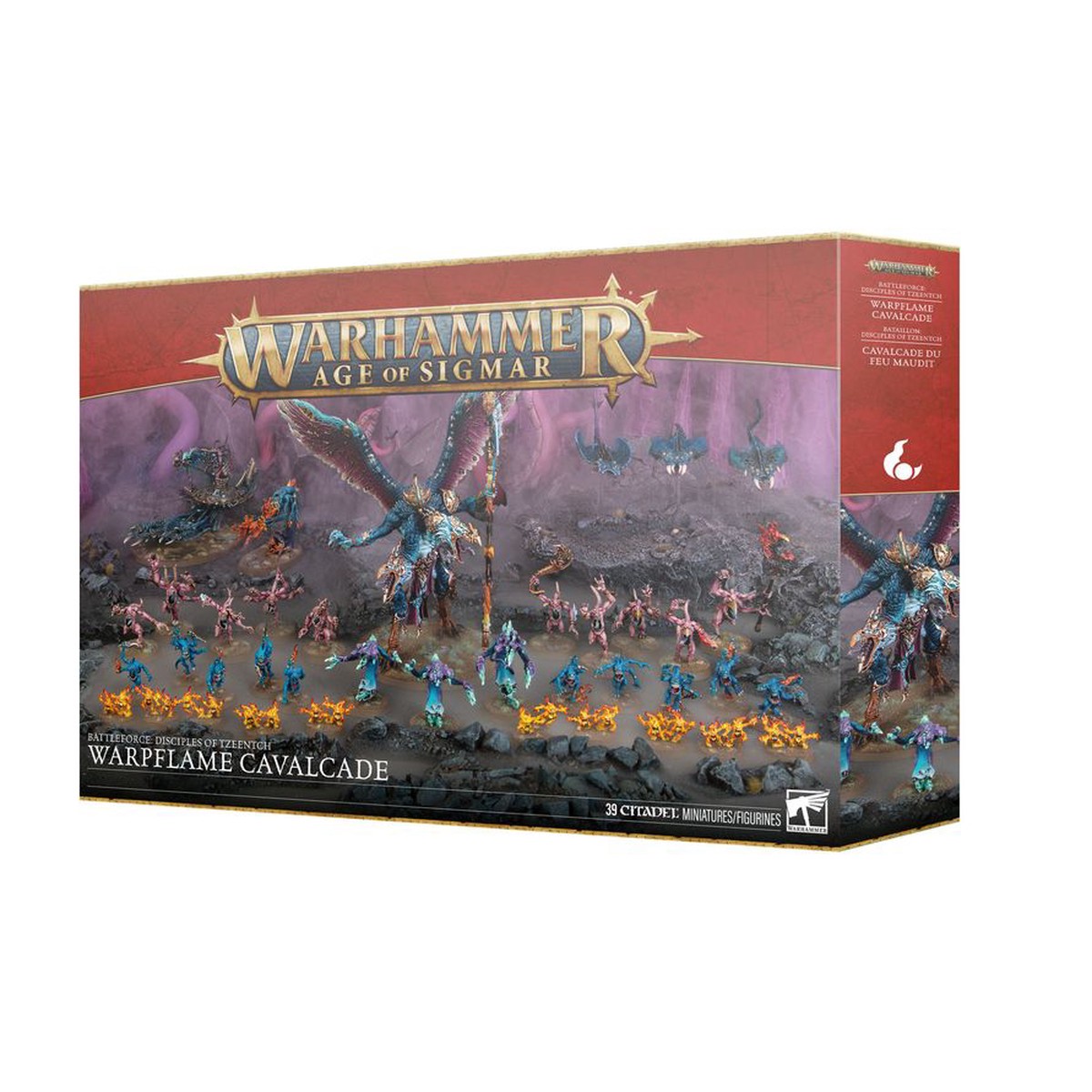 Warhammer Age of Sigmar Battleforce: Disciples of Tzeentch Warpflame Cavalcade