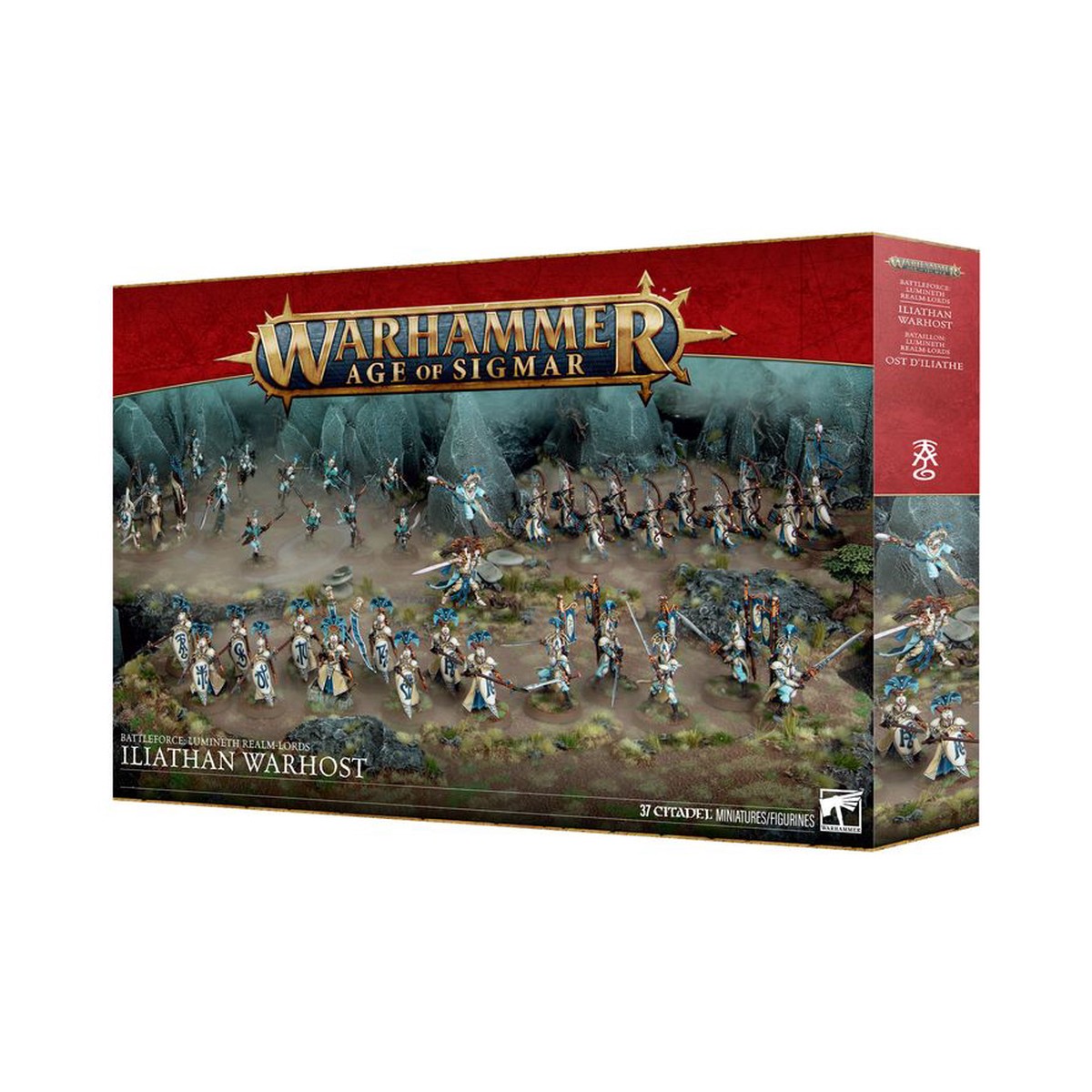 Warhammer Age of Sigmar Battleforce: Lumineth Realm-lords Iliathan Warhost
