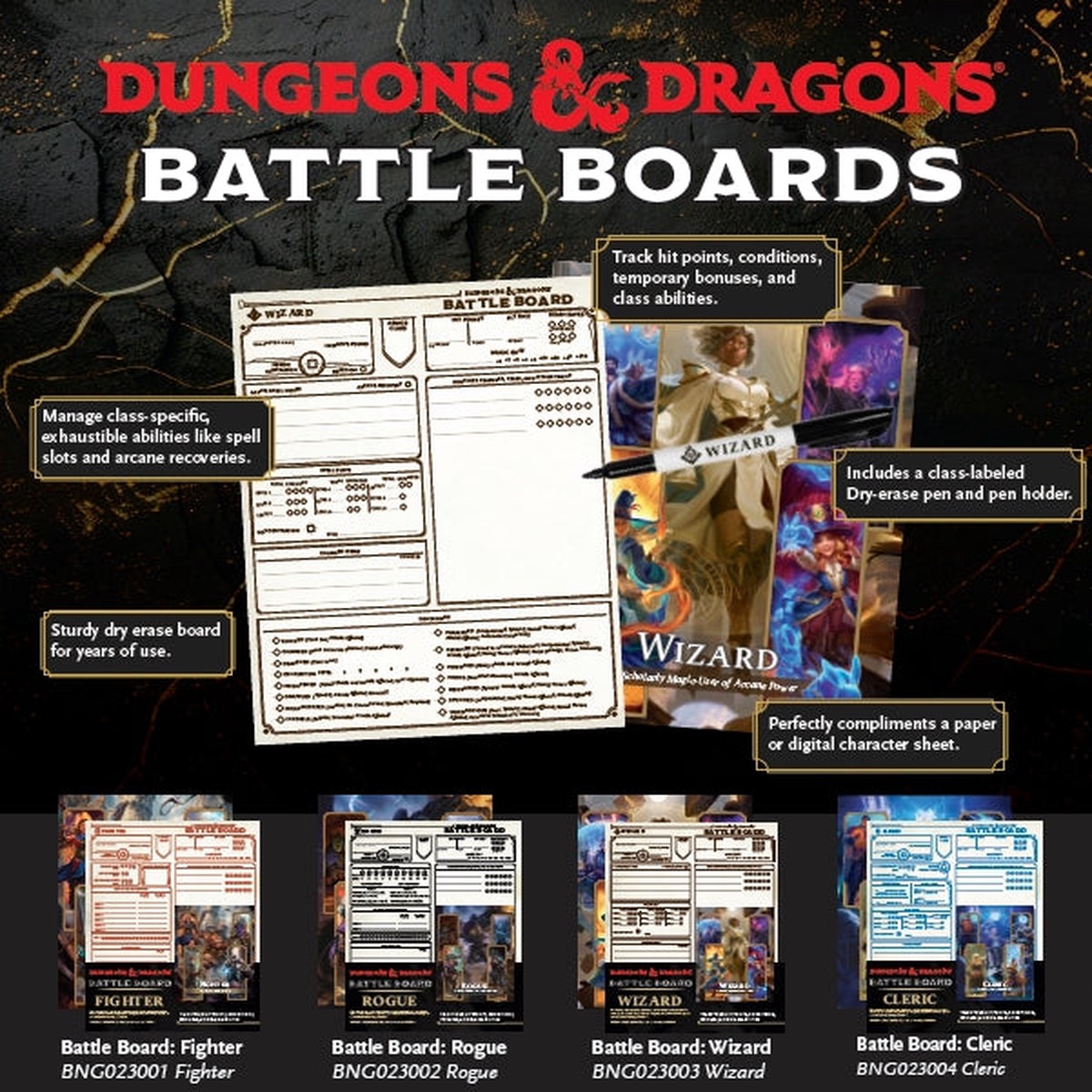 Beadle and Grimm's D & D Battle Board - Wizard