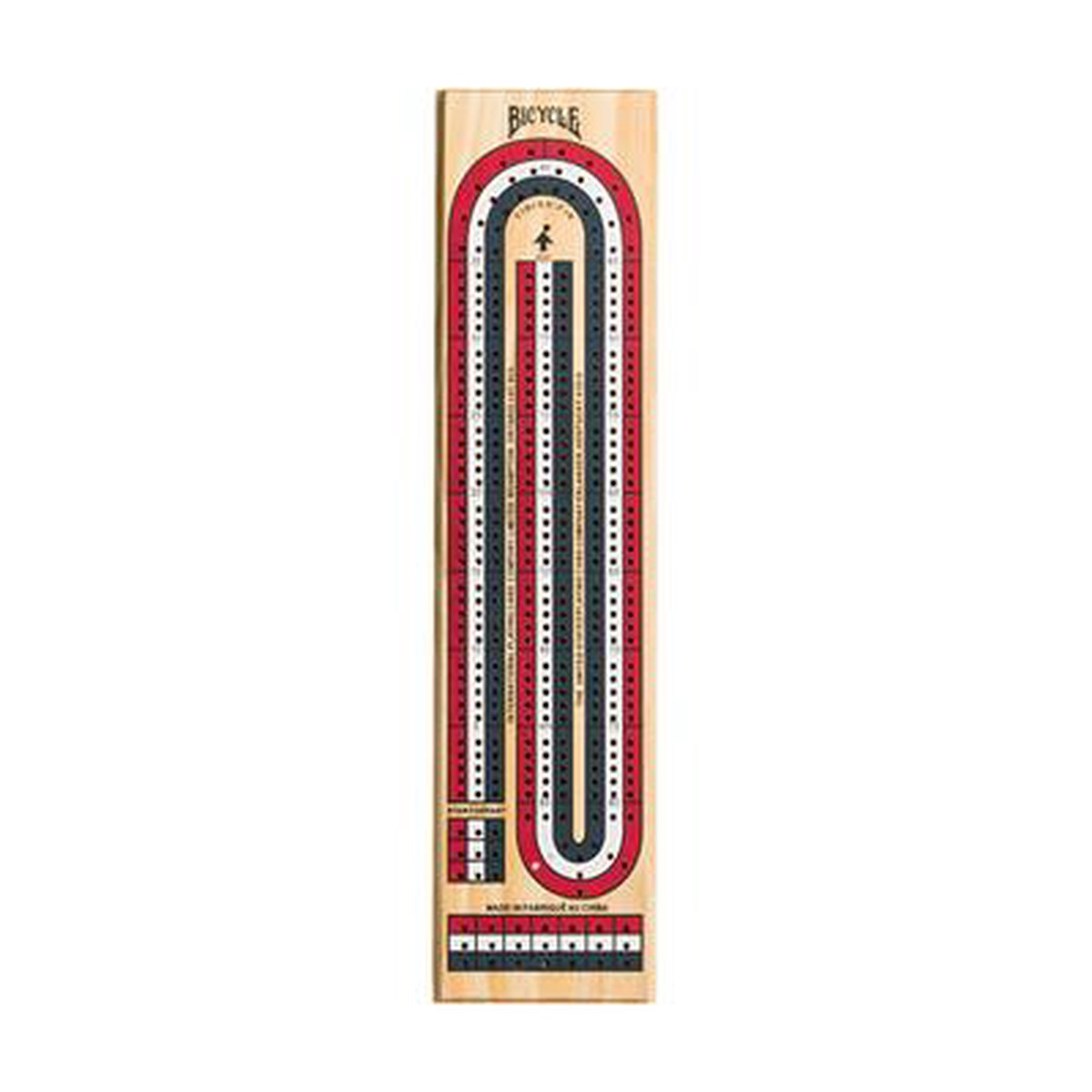 Bicycle 3 Track Cribbage