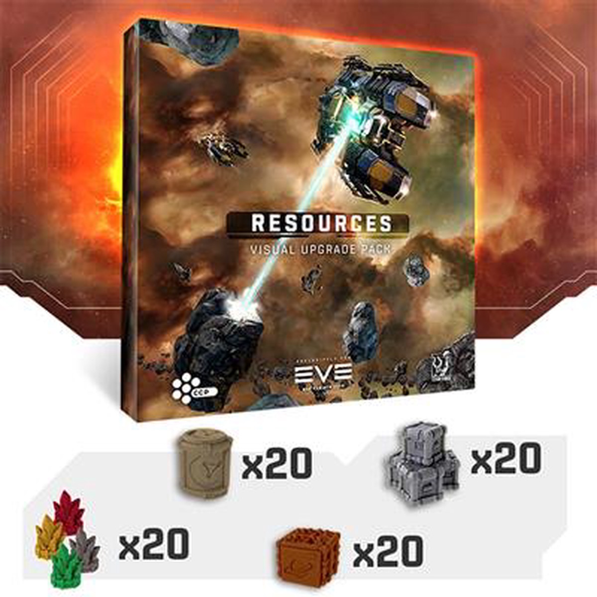 Hot Sale EVE: War for New Eden - Resources Pack Visual Upgrade