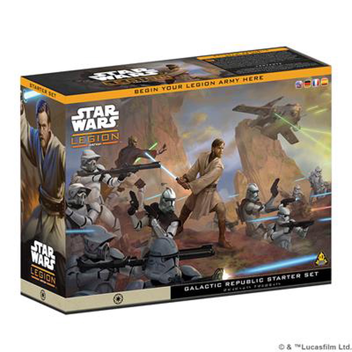 Hot Sale Star Wars: Legion - Galactic Republic Starter Set