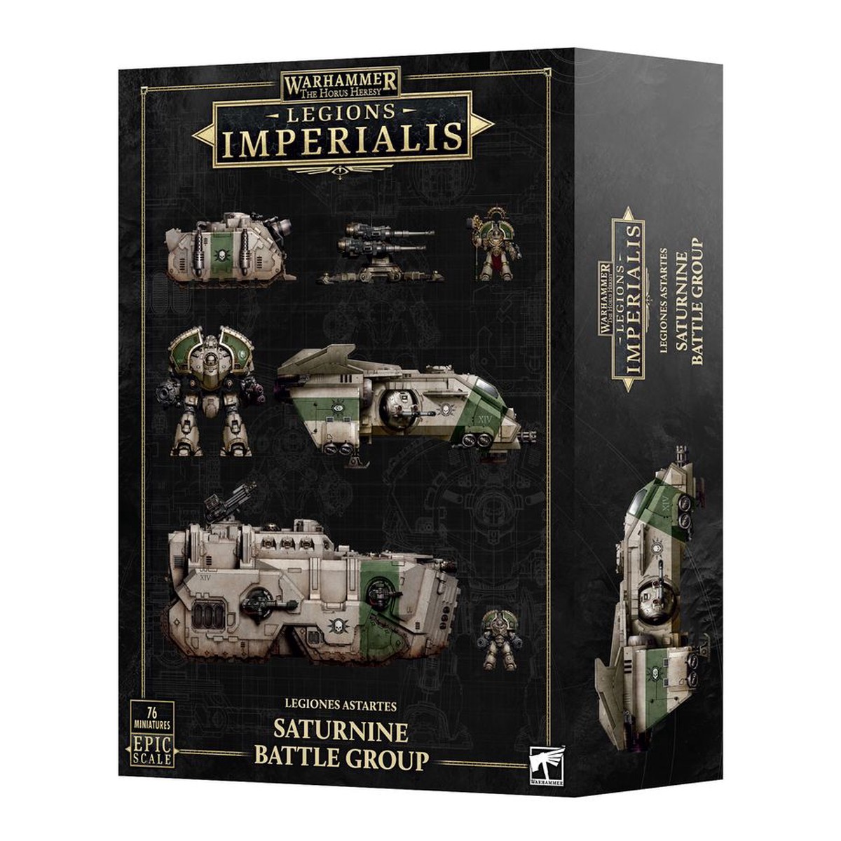 Warhammer Legions Imperialis: Legiones Astartes Saturnine Battle Group