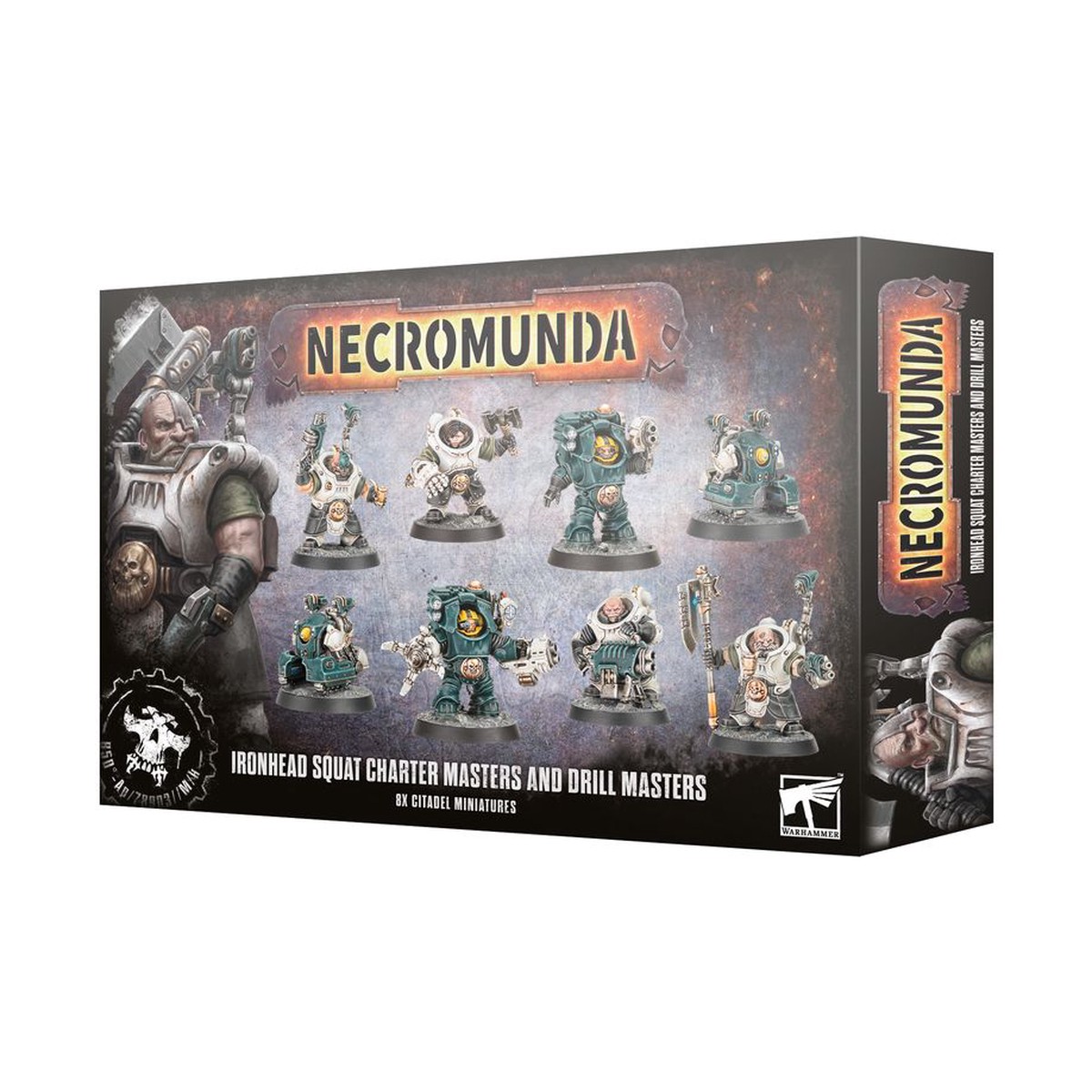 Warhammer Necromunda: Ironhead Squat Charter Masters and Drill Masters