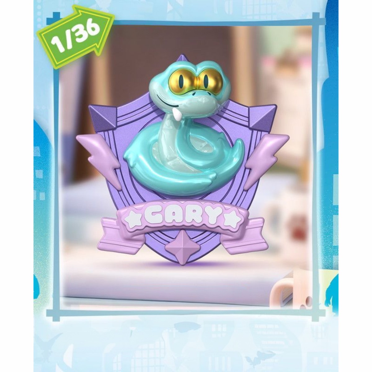 Zootopia - Mate01 Buddy Emblem, 6 in 1 Display Blind Box