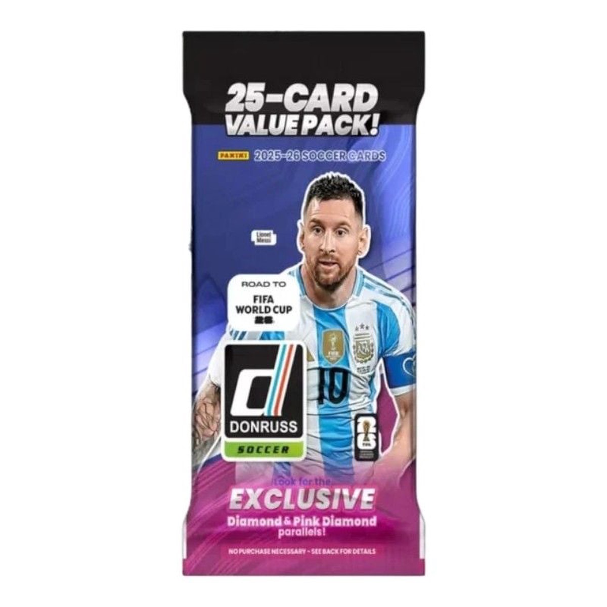 2025 - 2026 Panini Donruss Road to World Cup Soccer Fat Pack