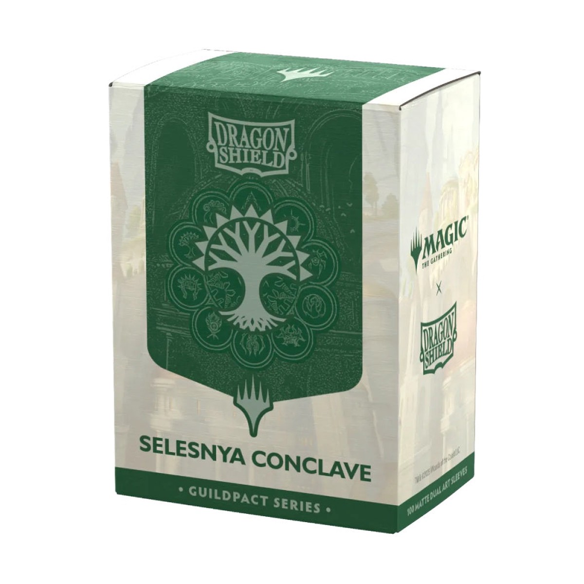 Dragon Shield: Sleeves Matte Dual Art MTG Guildpact Series: Selesnya Conclave
